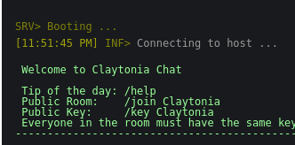 Claytonia/cryptalk